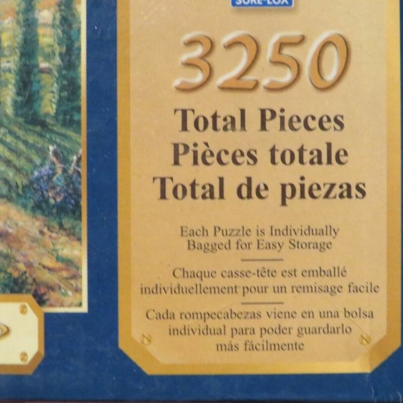 Sure-Lox Artist Collection 5 Deluxe Puzzles 3250 Pieces COMPLETE (P188) - Picture 7 of 8